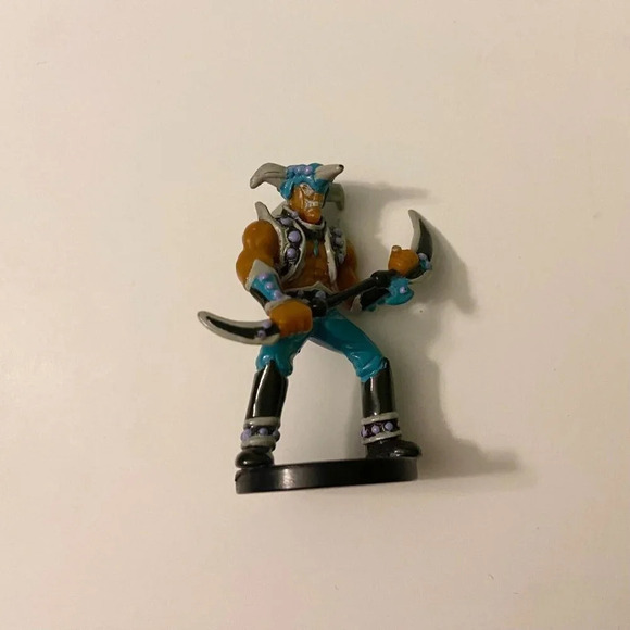1996 Yugioh Dungeon Dice Monsters Vorse Raider ST 05 Mini Figure 1.75 Inch Tall - Picture 8 of 11